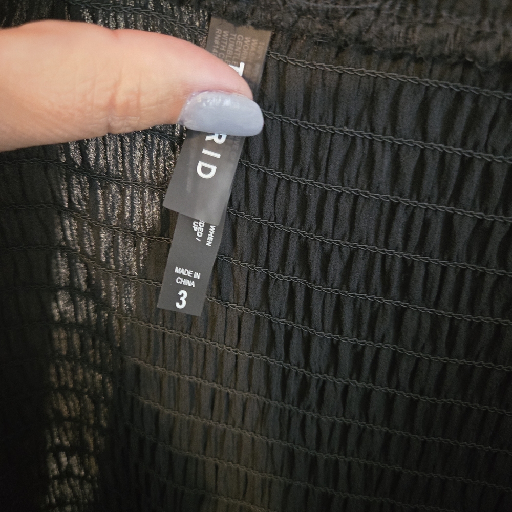 64. Black Strapless Jumpsuit - Picture 7 of 7
